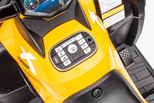 Négy akkumulátor S615 sárga 24V