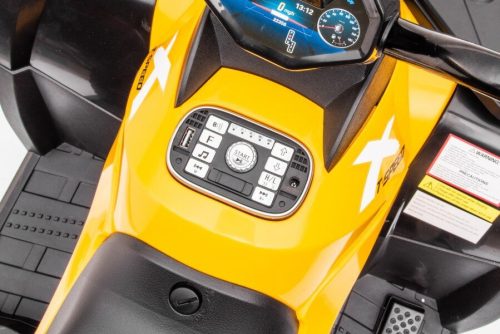 Négy akkumulátor S615 sárga 24V