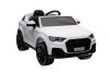 Audi Q7 akkumulátoros autó, fehér