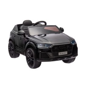 Audi Q7 feketére festett akkumulátoros autó