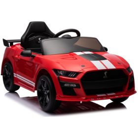 Ford Mustang GT500 Shelby Red akkumulátoros jármű