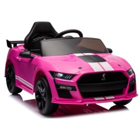 Ford Mustang GT500 Shelby Pink akkumulátoros jármű