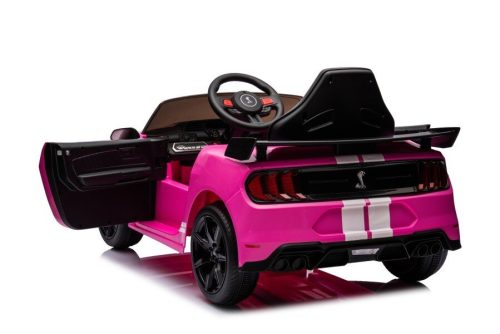 Ford Mustang GT500 Shelby Pink akkumulátoros jármű