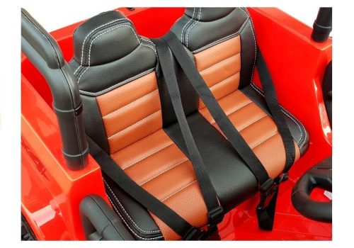Elektromos kisautó WXE-1688 4x4 piros
