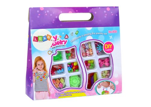 Kreatív gyöngykészlet színes ékszerek készítéséhez