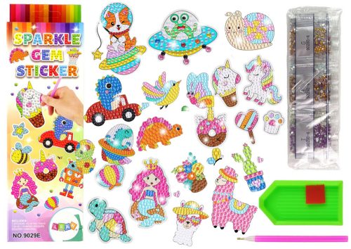 Gyémánt hímző matricák