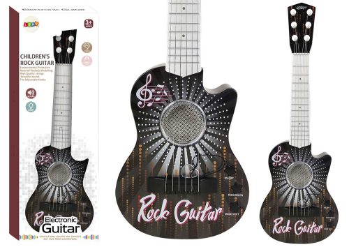 Elektromos játékgitár fények hangkocka