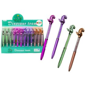   Dinoszaurusz golyóstoll gyémánt kék utántöltő 0,7 mm keverék