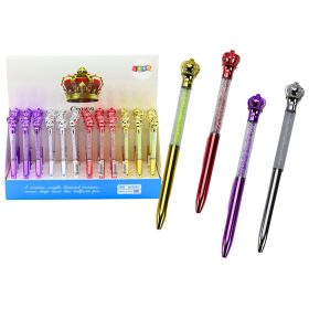 Crown Golyóstoll Diamonds Blue Utántöltő 0,7mm Mix