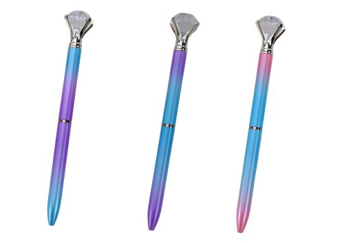 Gyémánt golyóstoll színes kék utántöltő 0,7 mm-es keverék