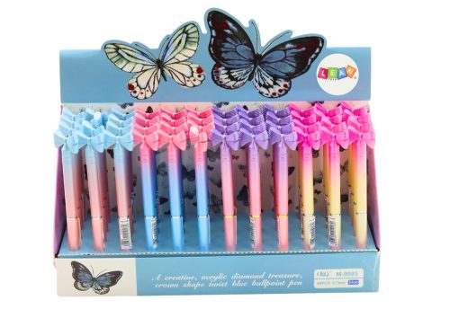 Toll masnival, színes kék utántöltővel, 0,7 mm-es keverék