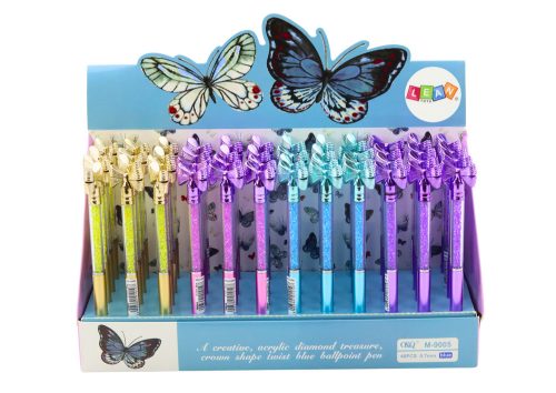 Golyóstoll Bow Diamonds Blue Refill 0,7mm keverékkel