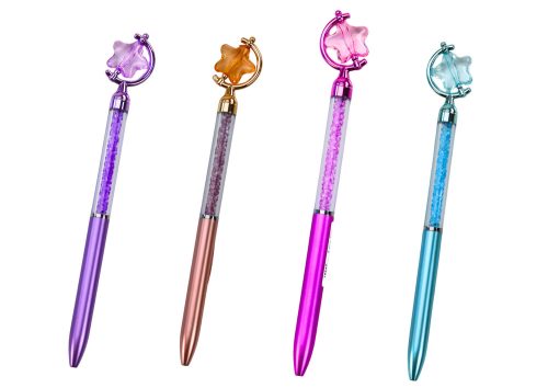 Golyóstoll Star Diamonds Blue utántöltővel, 0,7 mm keverék