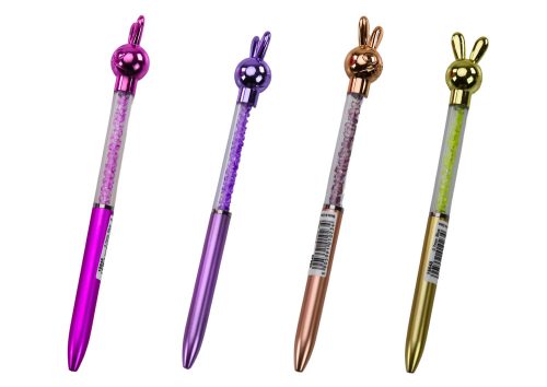 Golyóstoll Hare Diamonds Blue utántöltővel, 0,7 mm keverék