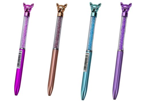 Golyóstoll Dog Diamonds Blue Refill 0,7 mm-es keverékkel