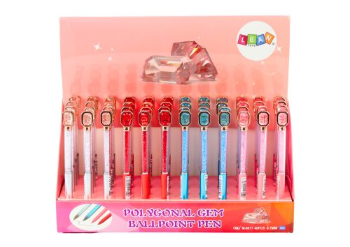 Golyóstoll Crystal Diamonds Blue Refill 0,7mm Mix