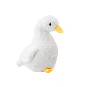 Fehér plüss liba kabalája ennivaló plüss kacsa 30cm
