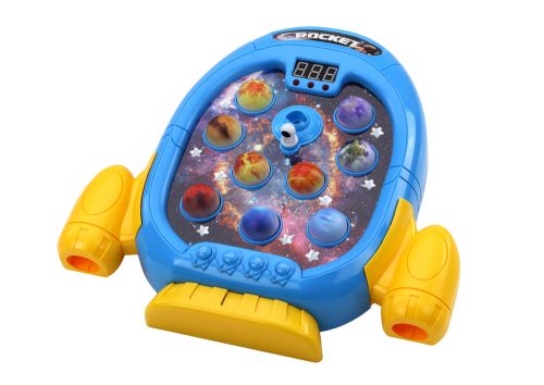 Arcade játék Wac A Mole Planets Rocket 6 mód Fény Hangok Füst