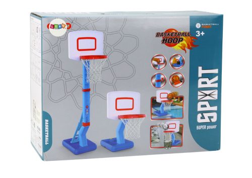 Kosárlabda Állítható Labdapumpa 138 cm Kék