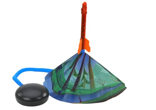 Rocket Launcher Játék Dinosaurs Forest Colorful Push Up