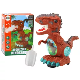   A dinoszaurusz táncoló akadályérzékelő fényei barnán hangzanak