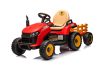 BBH-030 piros akkumulátoros traktor
