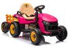 Akkumulátoros traktor BBH-030 Pink