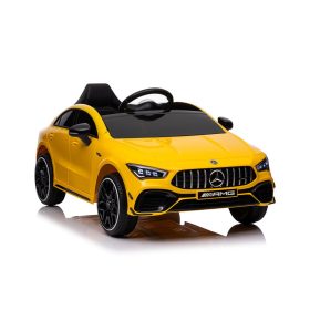Akkumulátoros autó Mercedes CLA 45s AMG Yellow 4x4