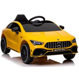 Akkumulátoros autó Mercedes CLA 45s AMG Yellow 4x4