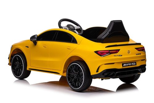 Akkumulátoros autó Mercedes CLA 45s AMG Yellow 4x4