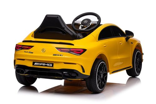 Akkumulátoros autó Mercedes CLA 45s AMG Yellow 4x4