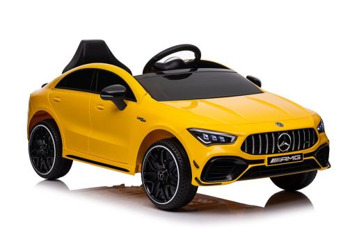 Akkumulátoros autó Mercedes CLA 45s AMG Yellow 4x4