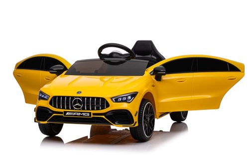 Akkumulátoros autó Mercedes CLA 45s AMG Yellow 4x4