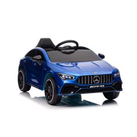 Akkumulátoros autó Mercedes CLA 45s AMG Blue Painted 4x4