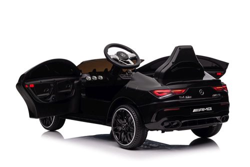 Akkumulátoros autó Mercedes CLA 45s AMG Black Painted 4x4