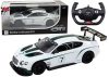 RC sportautó 1:14 Bentley Continental GT3 fehér