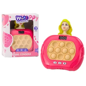   Pop-It Wac A Mole baba fényei rózsaszín hangokat adnak játéknak