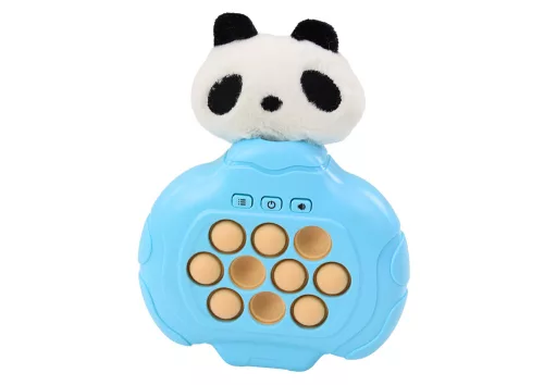 Pop-It Panda játék plüss kék árkád konzol pad vibráció