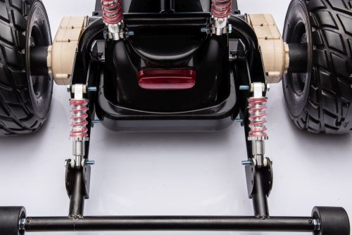 Elemes tricikli LL6688 Fekete 24V