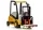 Akkumulátoros targonca XMX638 sárga