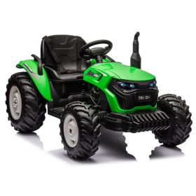 Akkumulátoros traktor HC-306 zöld 24V