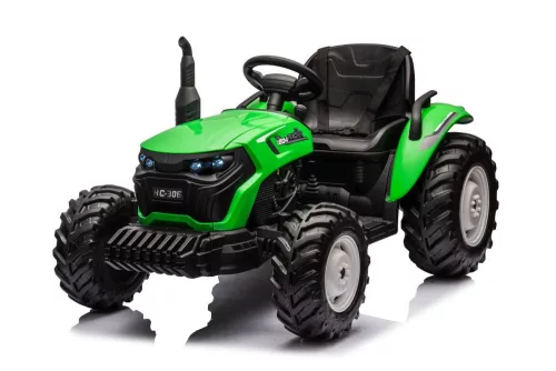 Akkumulátoros traktor HC-306 zöld 24V