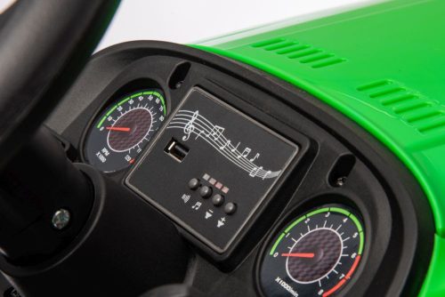 Akkumulátoros traktor HC-306 zöld 24V