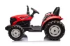 Akkumulátoros traktor HC-306 piros 24V
