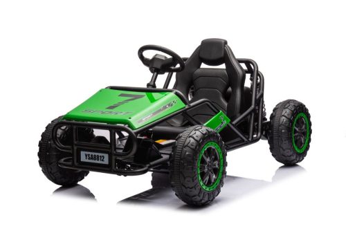 Akkumulátoros autós buggy A8812 zöld 24V