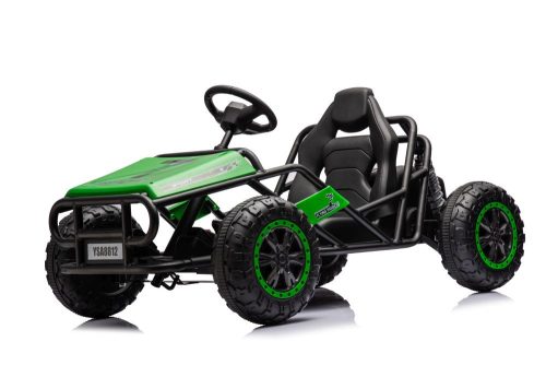 Akkumulátoros autós buggy A8812 zöld 24V