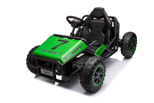 Akkumulátoros autós buggy A8812 zöld 24V