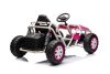Akkumulátoros autós buggy A8812 rózsaszín 24V