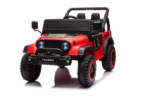 Akkumulátoros autó YSA8813 Piros 24V