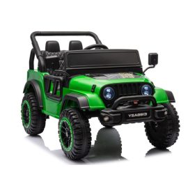 Akkumulátoros autó YSA8813 zöld 24V